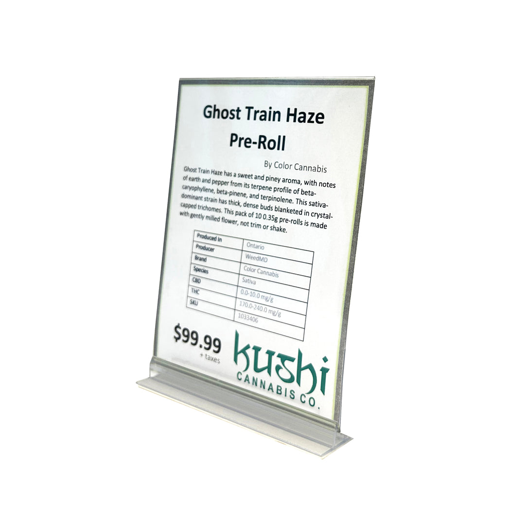 5.5" x 4.25" T-Shape Adhesive Sign Holders