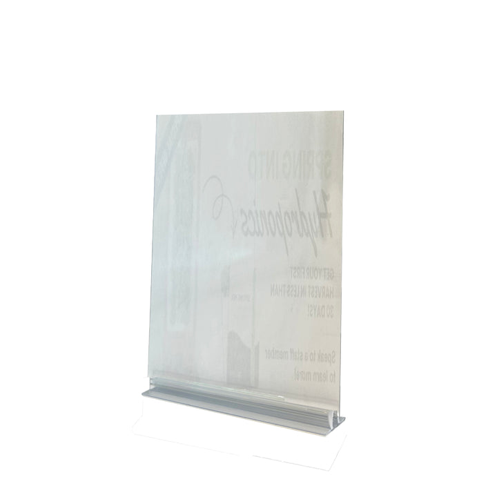 5.5" x 4.25" T-Shape Adhesive Sign Holders
