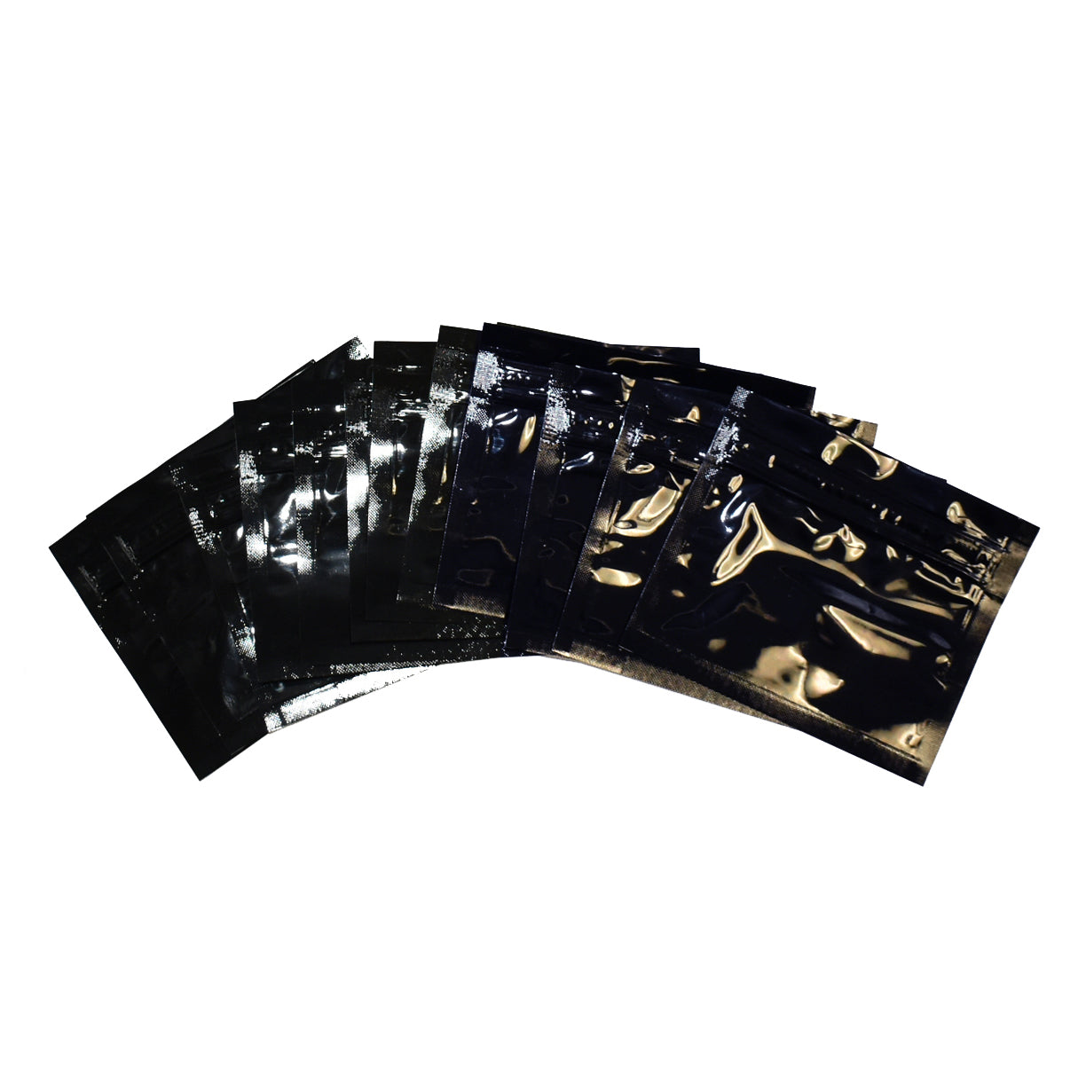 Zippy Sealz Small Black Mylar Bags 5" x 4.25" - image 1