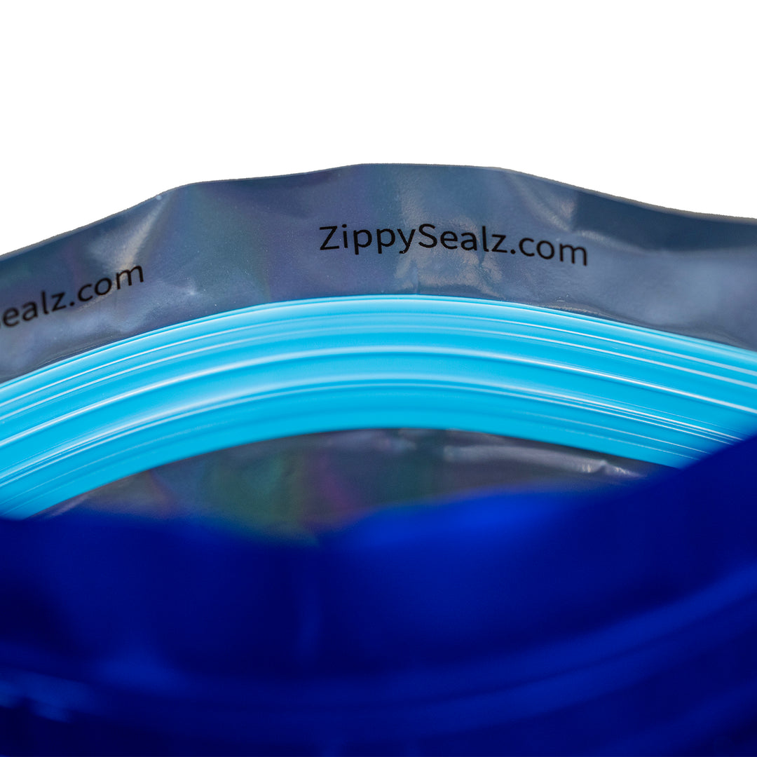 Zippy Sealz Medium Blue Mylar Bags 6.75" x 5.5" - image 13