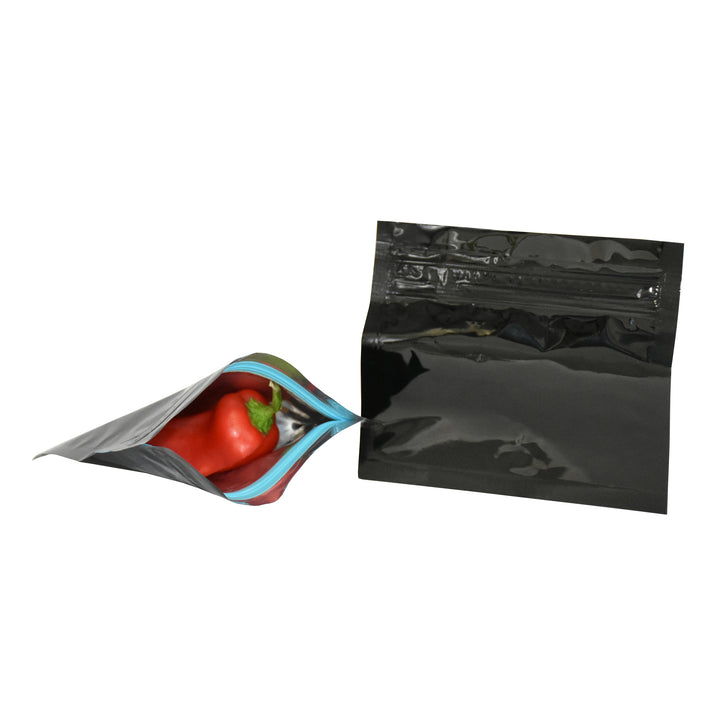 Zippy Sealz Medium Black Mylar Bags 6.75" x 5.5" - image 14