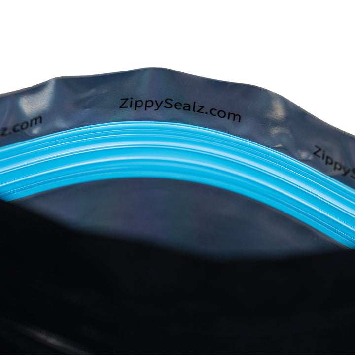 Zippy Sealz Medium Black Mylar Bags 6.75" x 5.5" - image 15