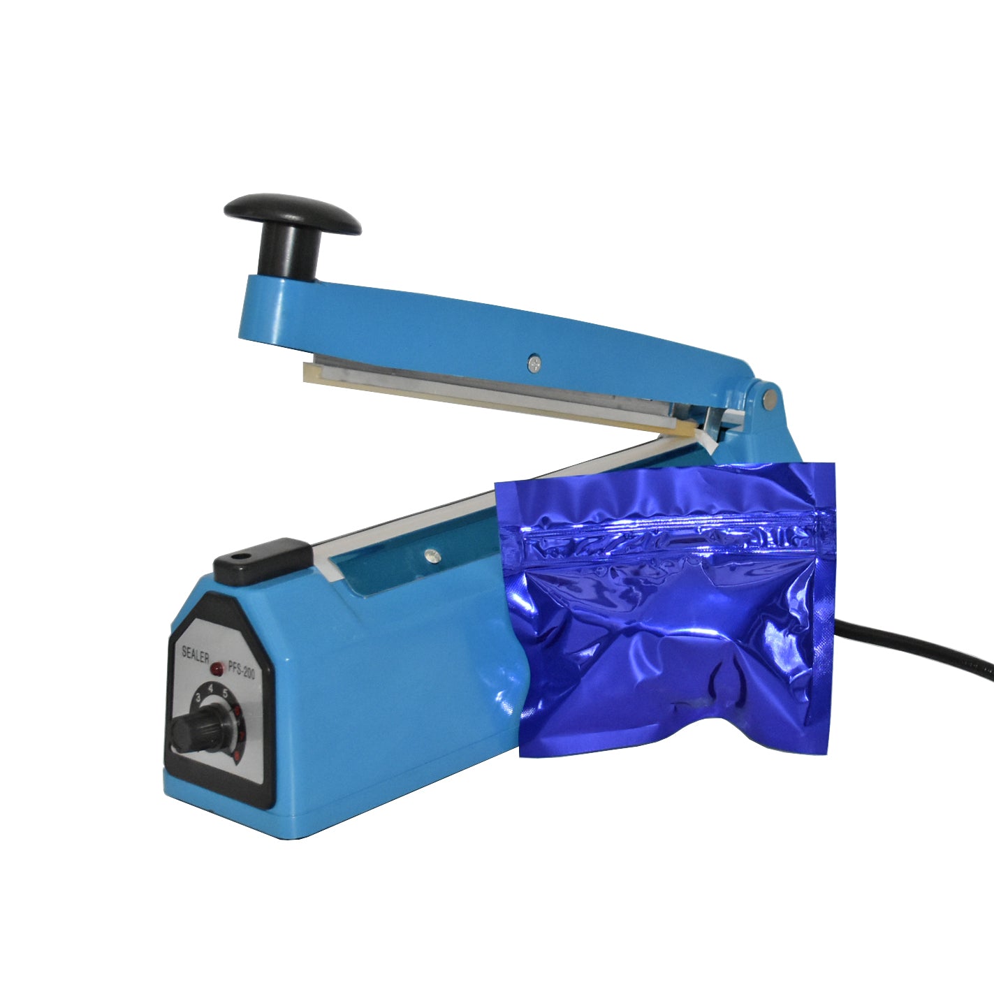 Zippy Sealz Small Blue Mylar Bags 5" x 4.25" - image 5