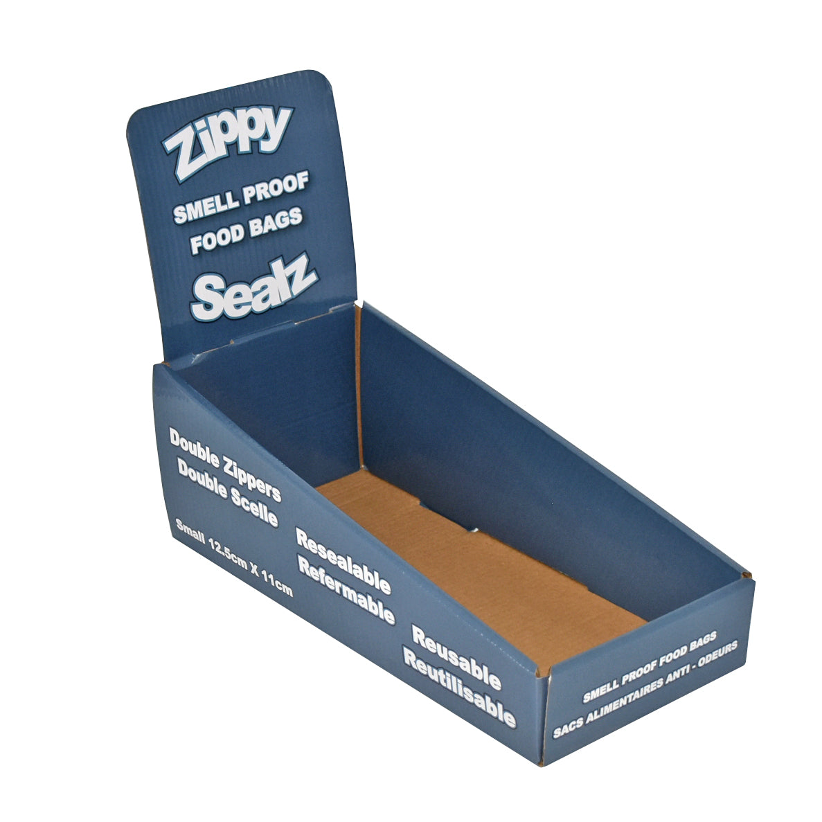 Zippy Sealz Mylar Display Boxes- Small 14 cm w x 30.5 cm - image 3