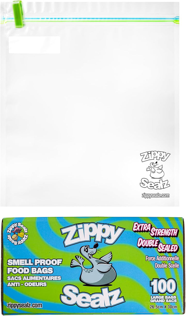 Zippy Sealz V 1.0 Family Edition Smell Proof, Floating, Waterproof Storage Bags