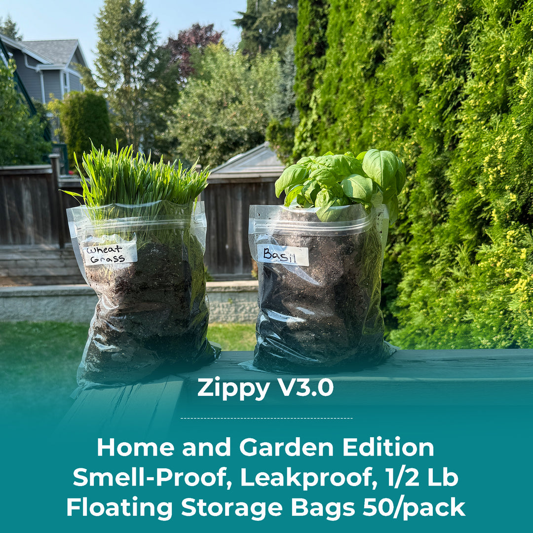 Zippy Sealz Smell Proof 1/2 Lb Storage Bags V 3.0  100/Box 28 cm x 30 cm