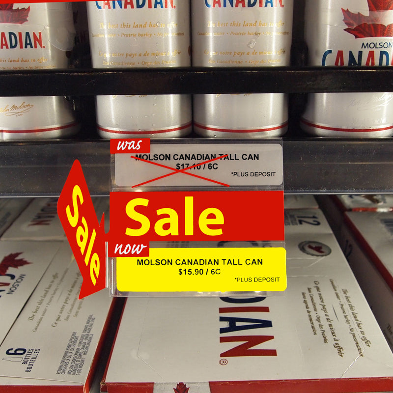 Sticker Labels 4" x 1" Coloured 1,000 Labels