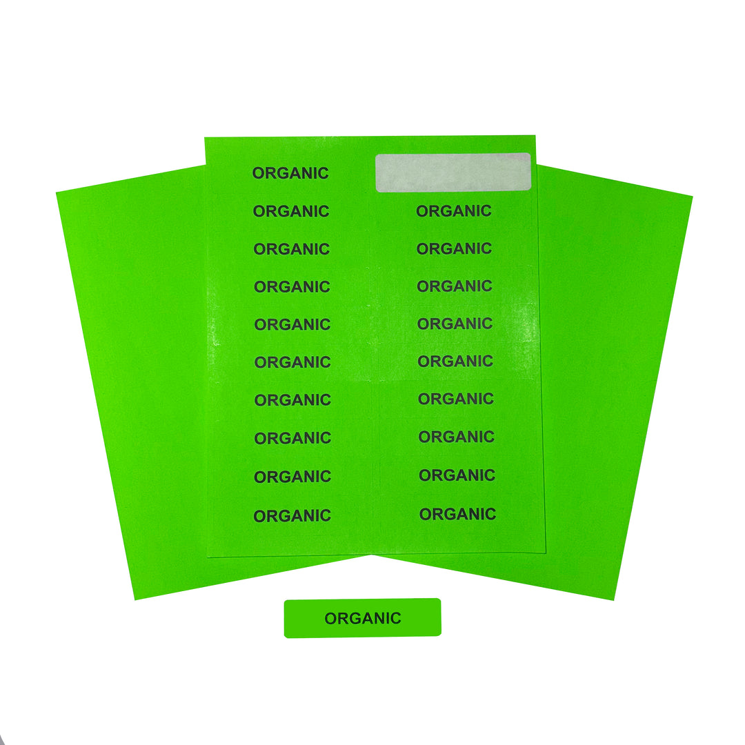 Sticker Labels Neon Green - B13-101 - image 4
