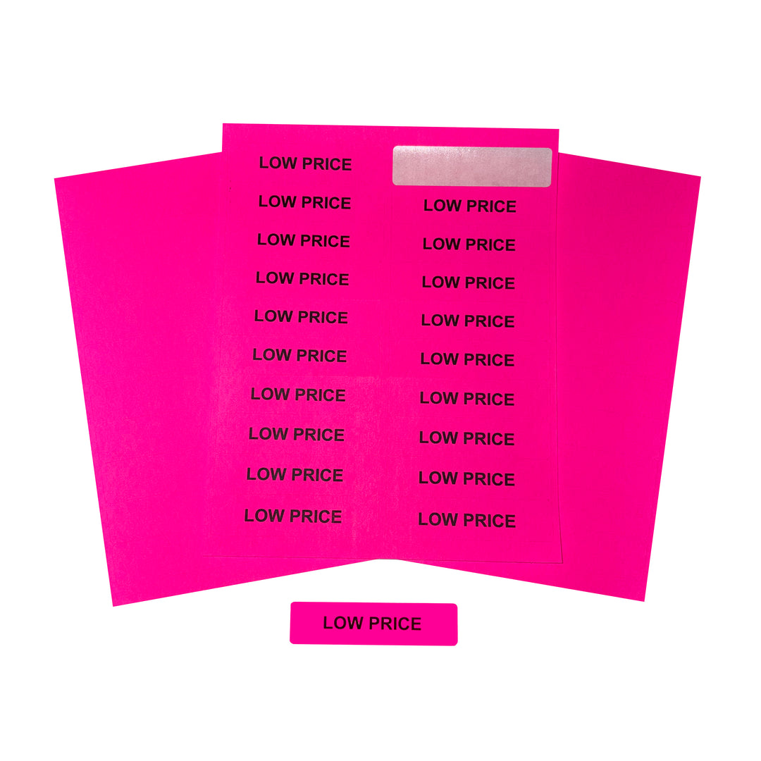 Sticker Labels Neon Pink - B13-111 - image 3