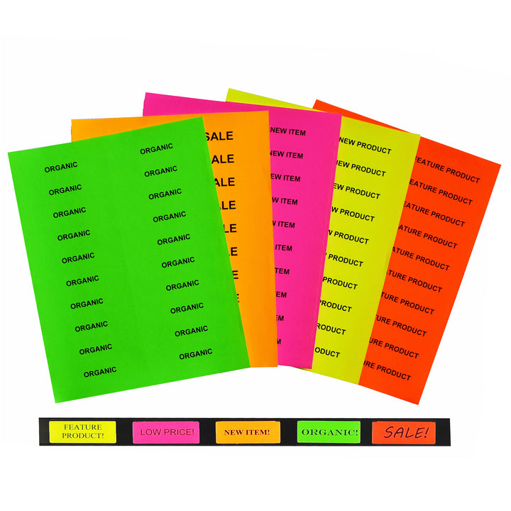 Sticker Labels Assorted Colours - B13-121 - image 5