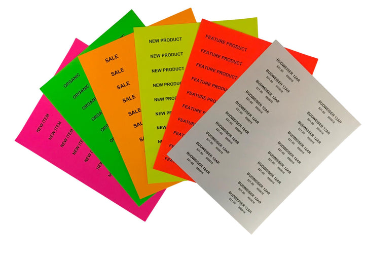 Sticker Labels Assorted Colours - B13-121 - image 6