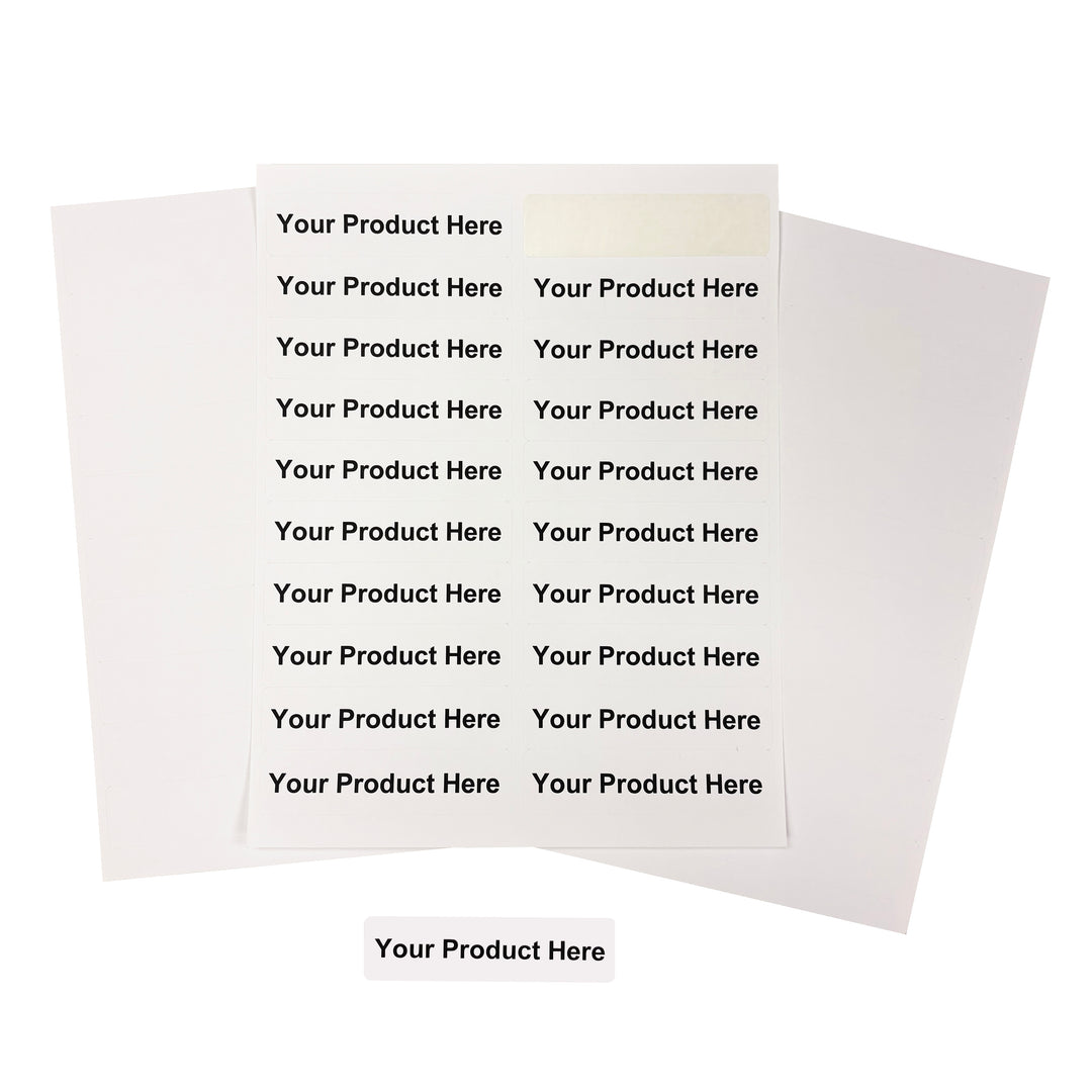 White Easy Peel Sticker Labels - B13-131 - image 5