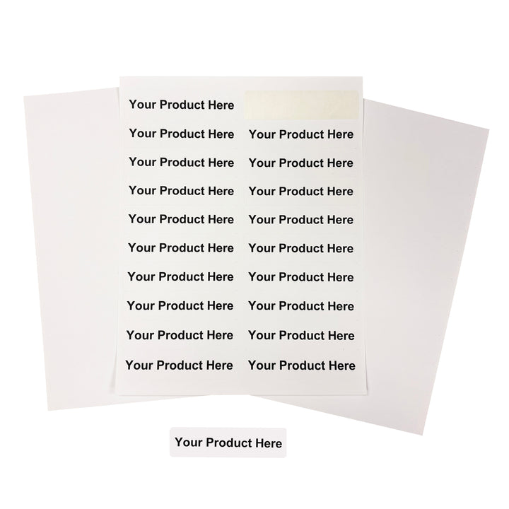 White Easy Peel Sticker Labels - B13-131 - image 5