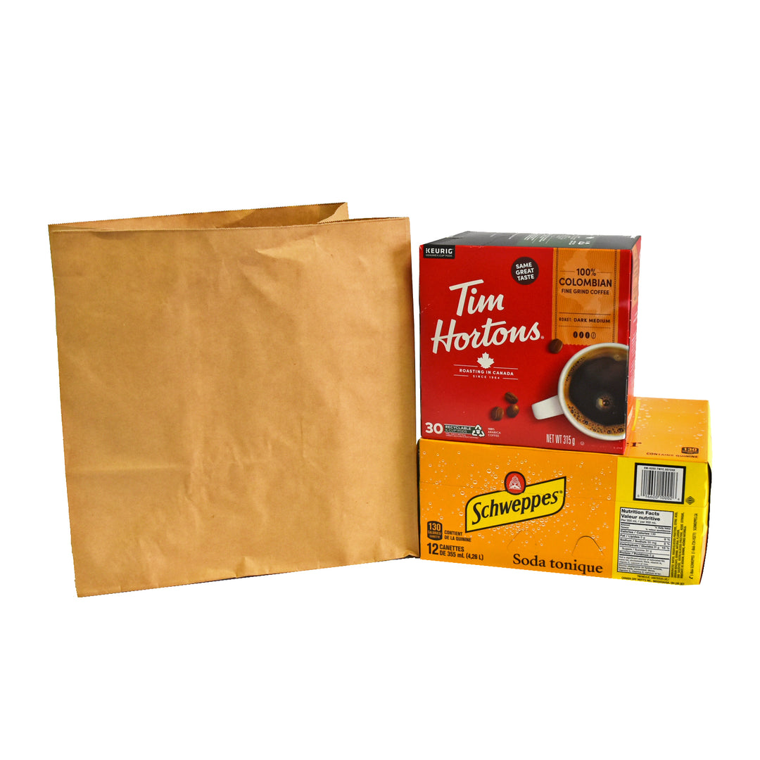 Heavy Duty Kraft Paper Bags 12" x 7" x 14" 300/Case - image 3