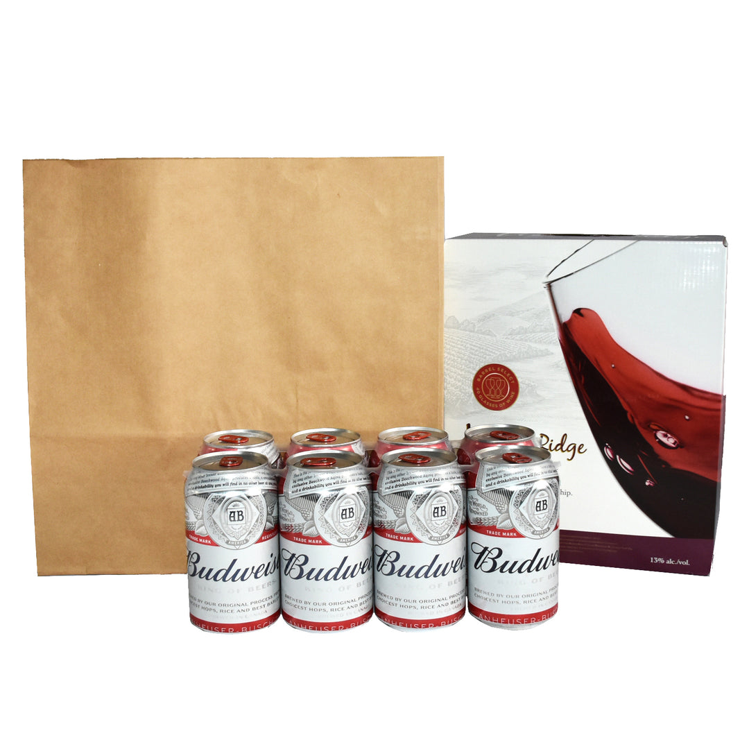 13" X 9" X 13" Kraft Paper Bags w Large Flat Bottoms (250/Case) - image 1