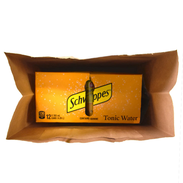 13" X 9" X 13" Kraft Paper Bags w Large Flat Bottoms (250/Case) - image 2