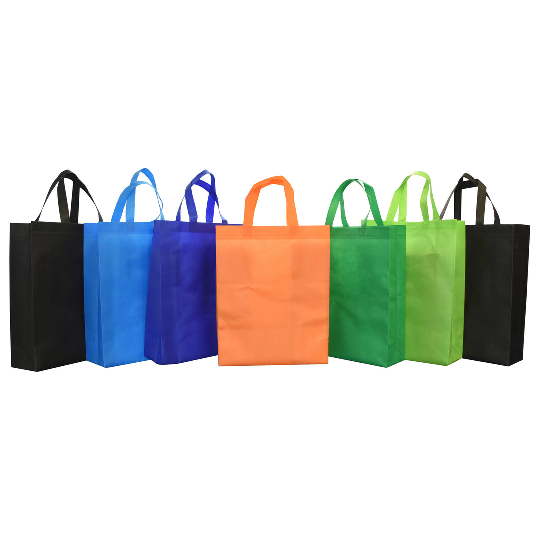 Reusable Shopping Bags 70 gm - Rainbow Colours (Set of 6). 200/Case - image 1
