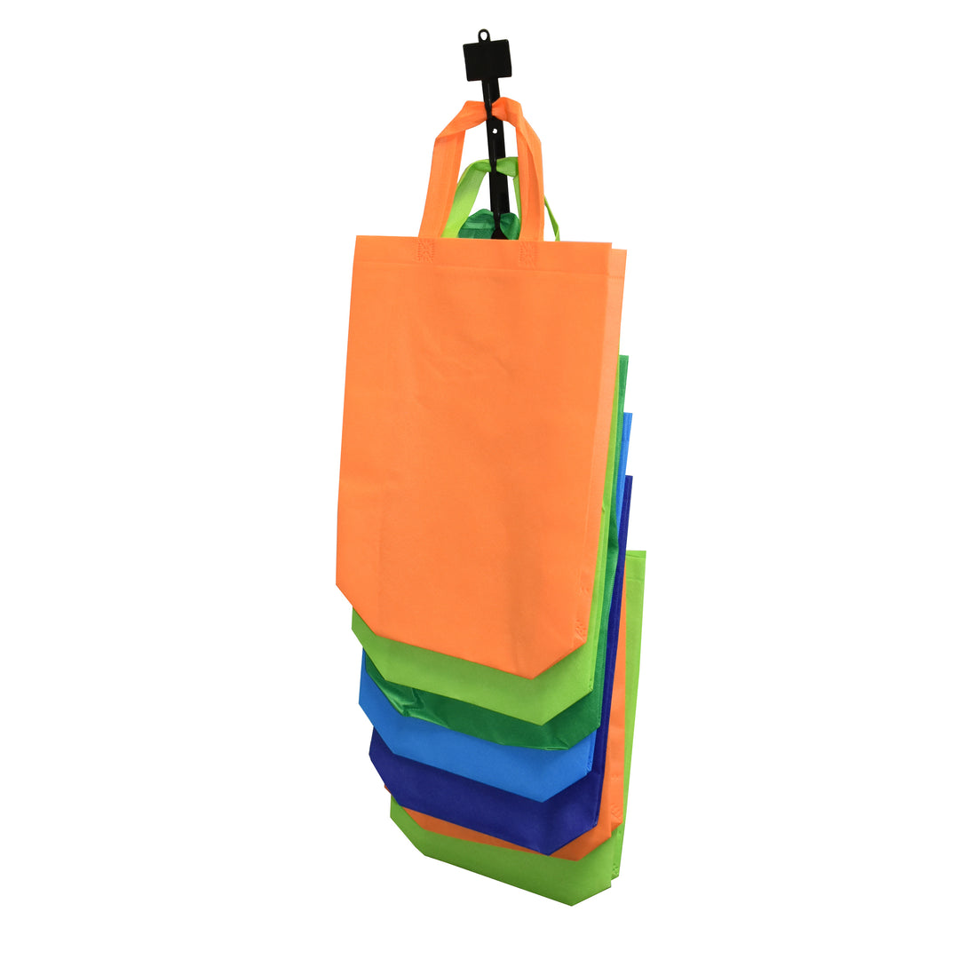 Reusable Shopping Bags 70 gm - Rainbow Colours (Set of 6). 200/Case - image 2