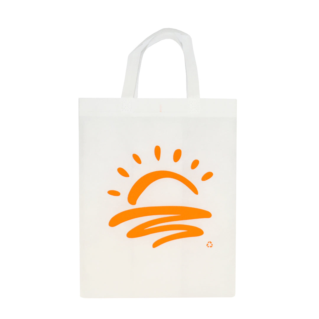 Reusable Shopping Bags 70 gsm - with Orange Sunset Designs 100/Case
