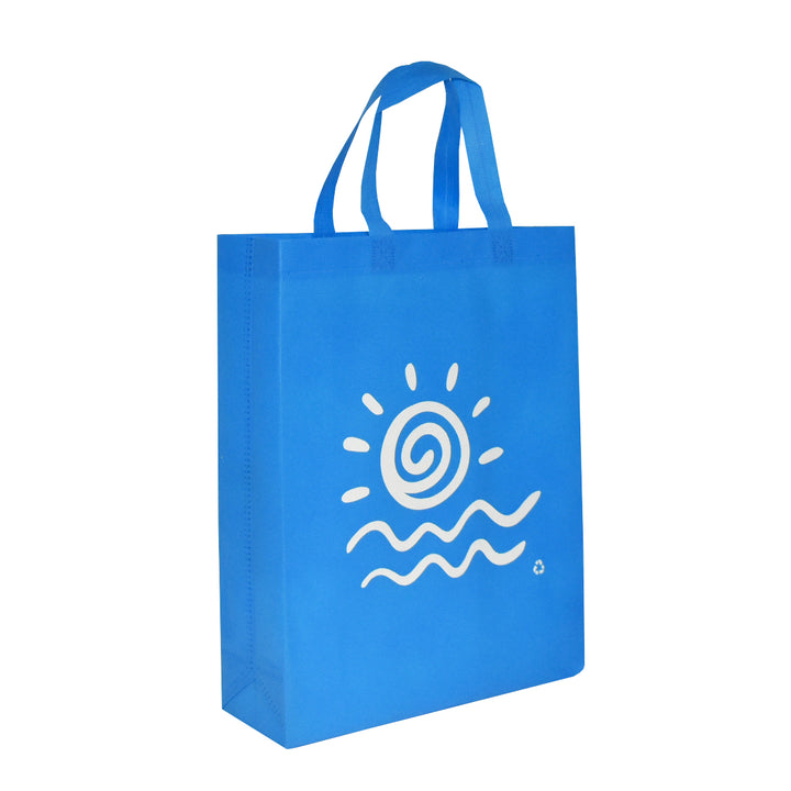 Reusable Shopping Bags 70 gsm - with White Fun Sun Designs 100/Case