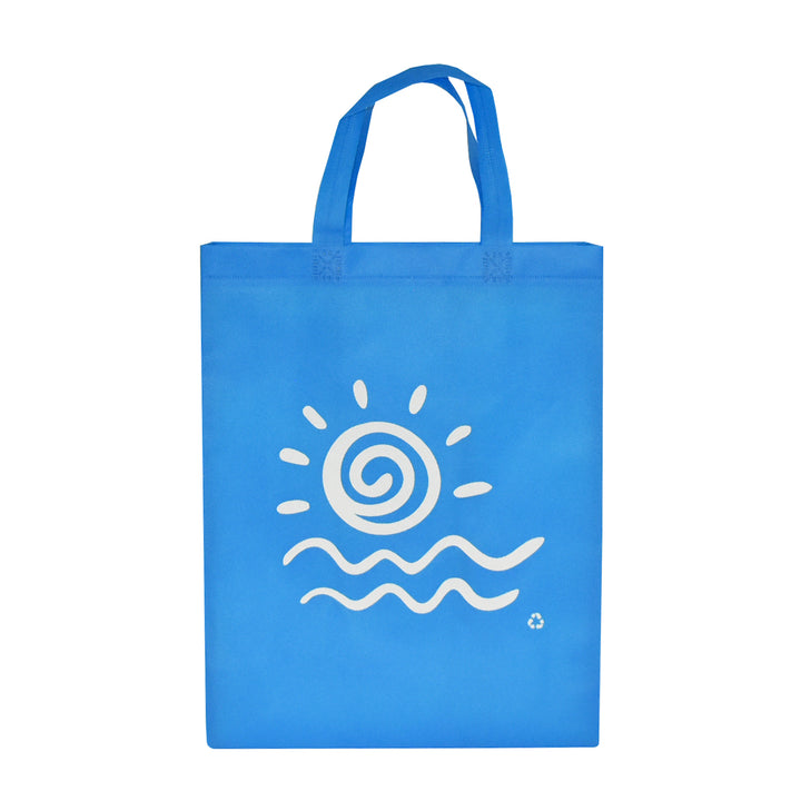 Reusable Shopping Bags 70 gsm - with White Fun Sun Designs 100/Case