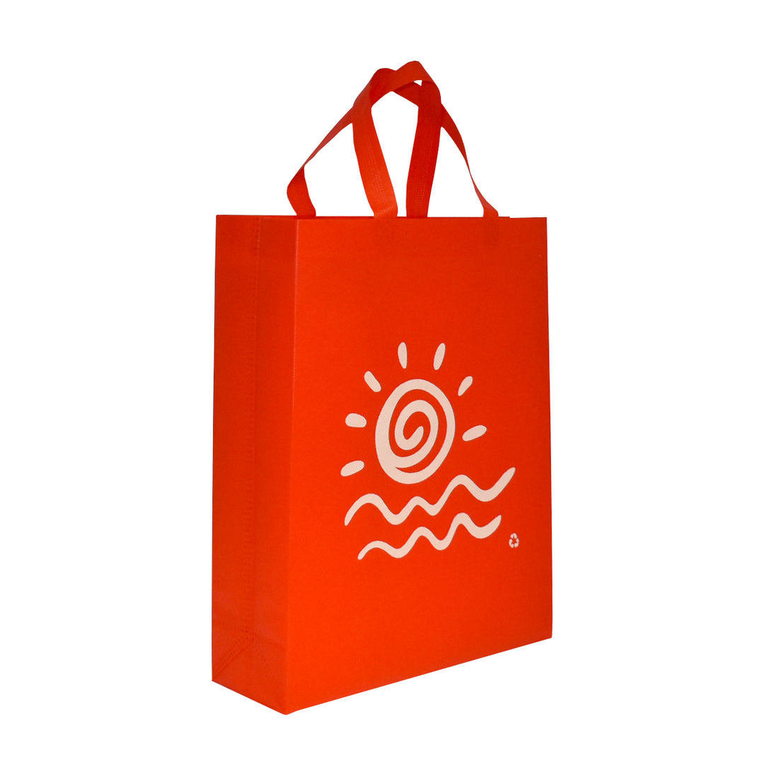 Reusable Shopping Bags 70 gsm - with White Fun Sun Designs 100/Case