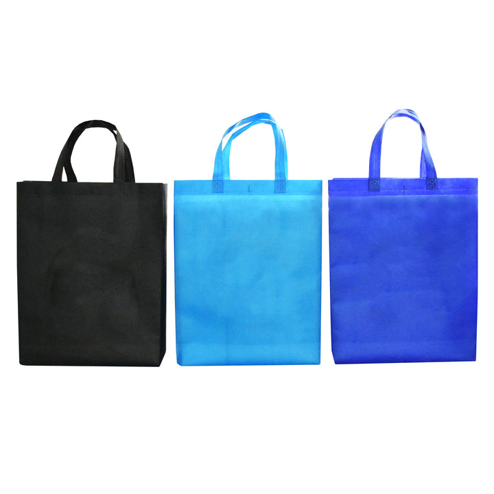 Reusable Shopping Bags 70 gm - Mixed Colours with Yellow Sunset Design 200/Case