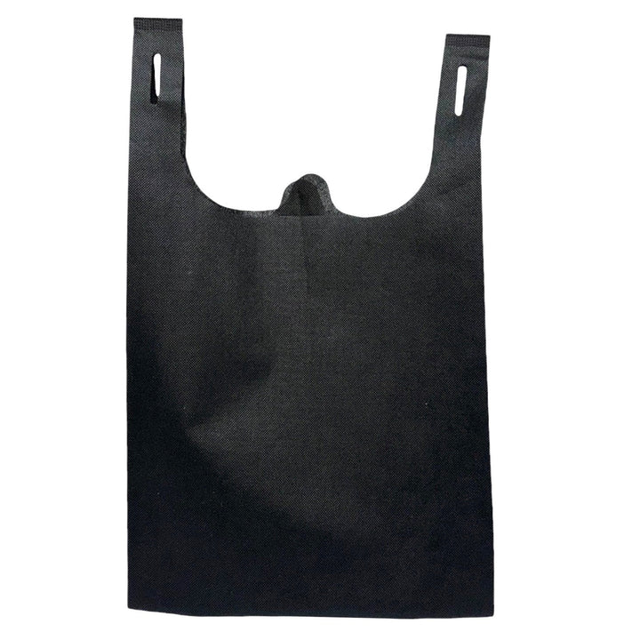 Reusable T Shirt Shopping Bags 50 gm - Black 500/Case