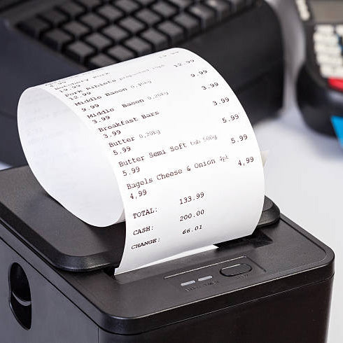 BPA Free Thermal Paper Rolls, 3 1/8" x 2 3/4" 200&