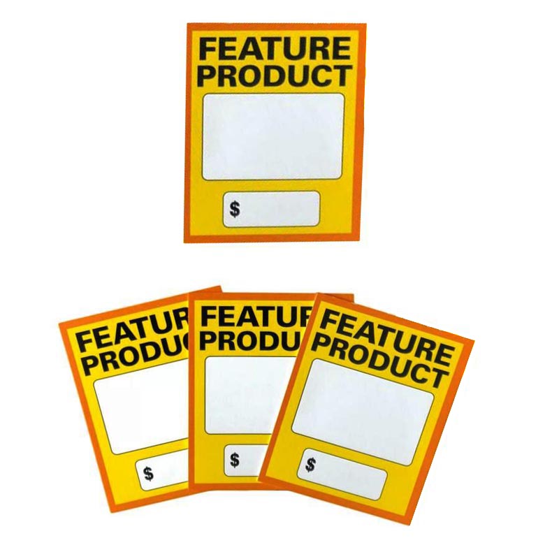 FEATURE PRODUCT Cardstock Signs 100/Pack - B51-051 - image 6