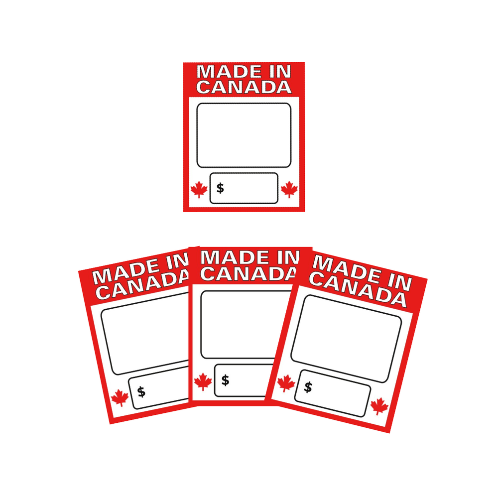 MADE IN CANADA Cardstock Signs 100/Pack - B51-311 - image 2