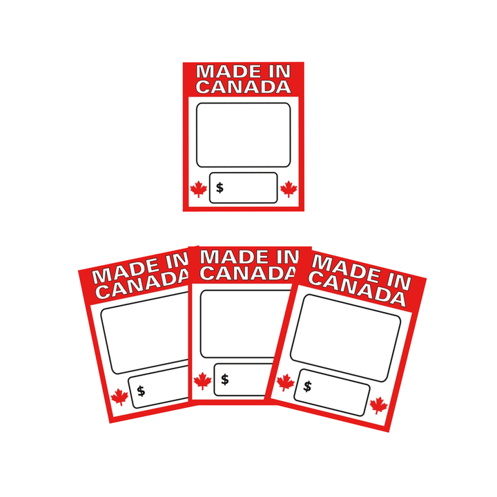 MADE IN CANADA Cardstock Signs 100/Pack - B51-311 - image 2