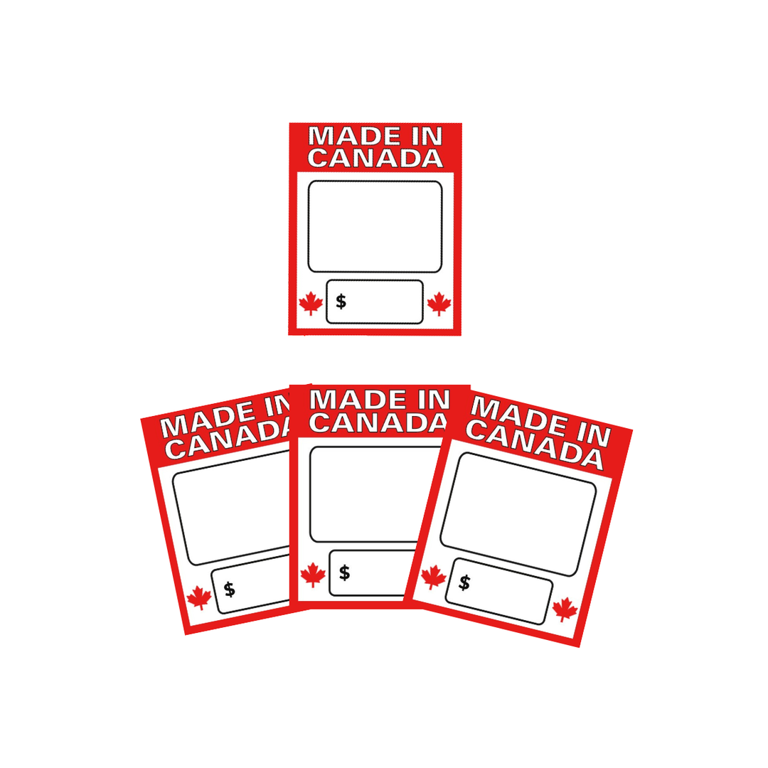 MADE IN CANADA Cardstock Signs 100/Pack - B51-321 - image 4