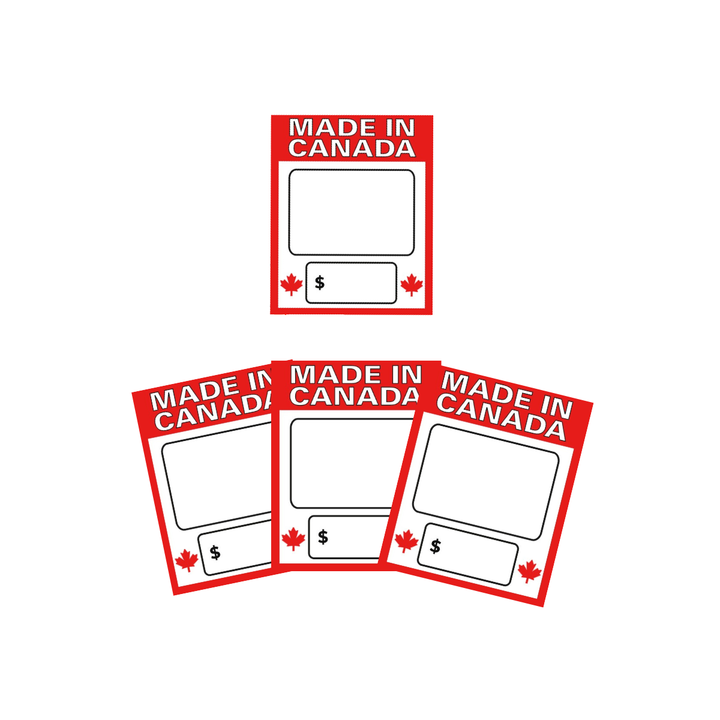 MADE IN CANADA Cardstock Signs 100/Pack - B51-321 - image 4