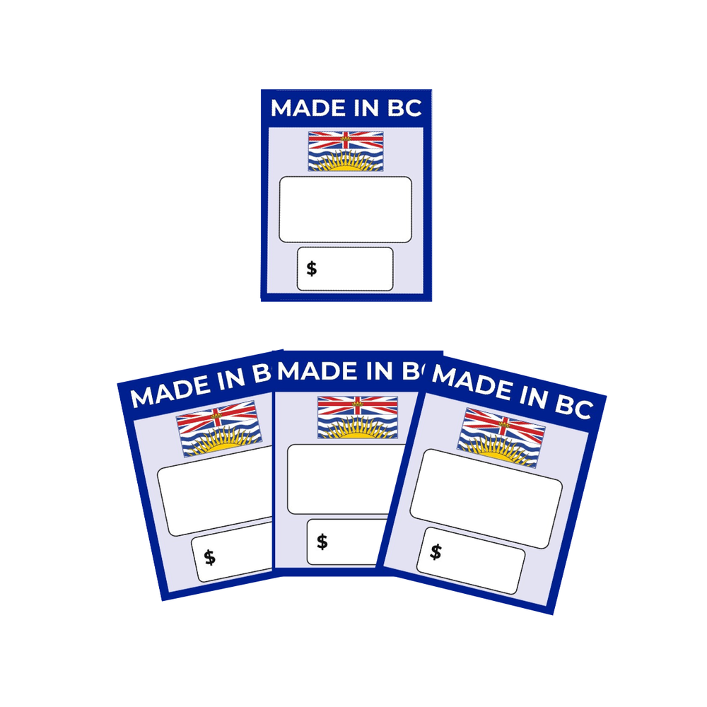MADE IN BC Cardstock Signs 100/Pack - B51-371 - image 2