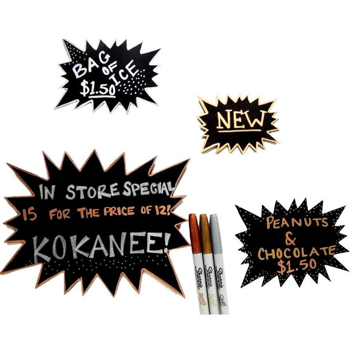 Starbursts Large Black with Free White Grease Pencil 50/Pack - image 2