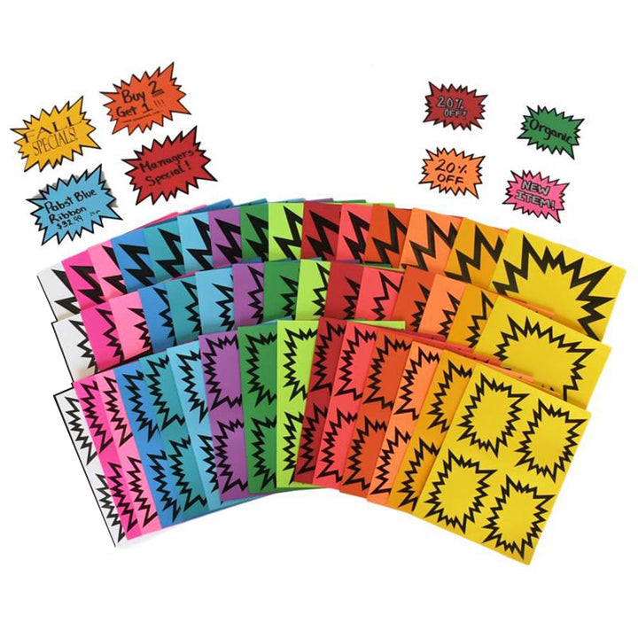 Starbursts - All Sizes Rainbow 100 Sheets 272/Pack - image 1