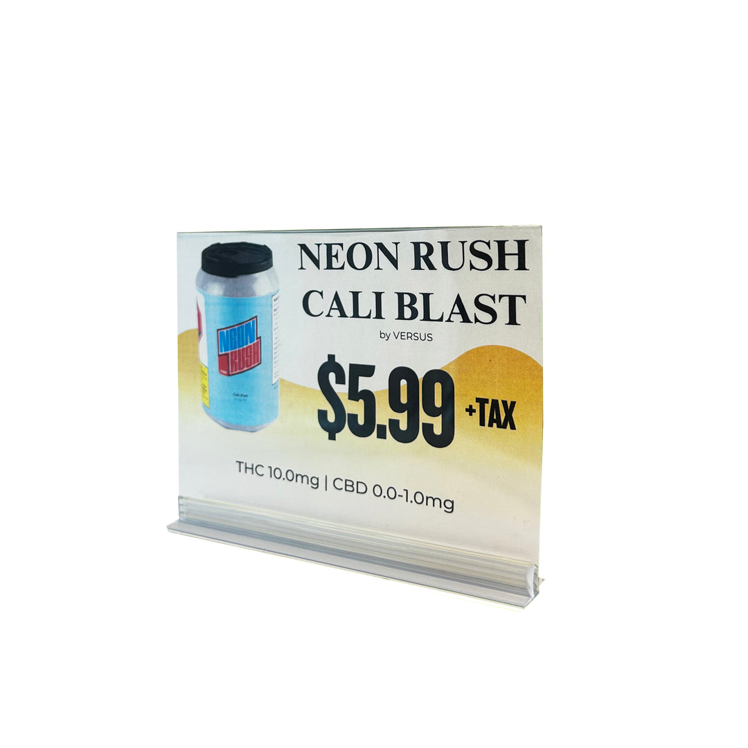 5.5" x 4.25" T-Shape Adhesive Sign Holders