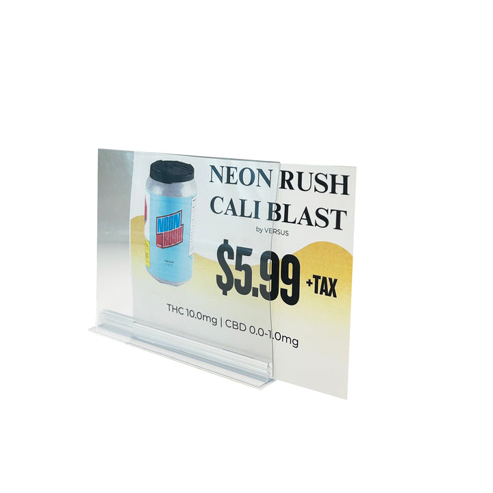 5.5" x 4.25" T-Shape Adhesive Sign Holders