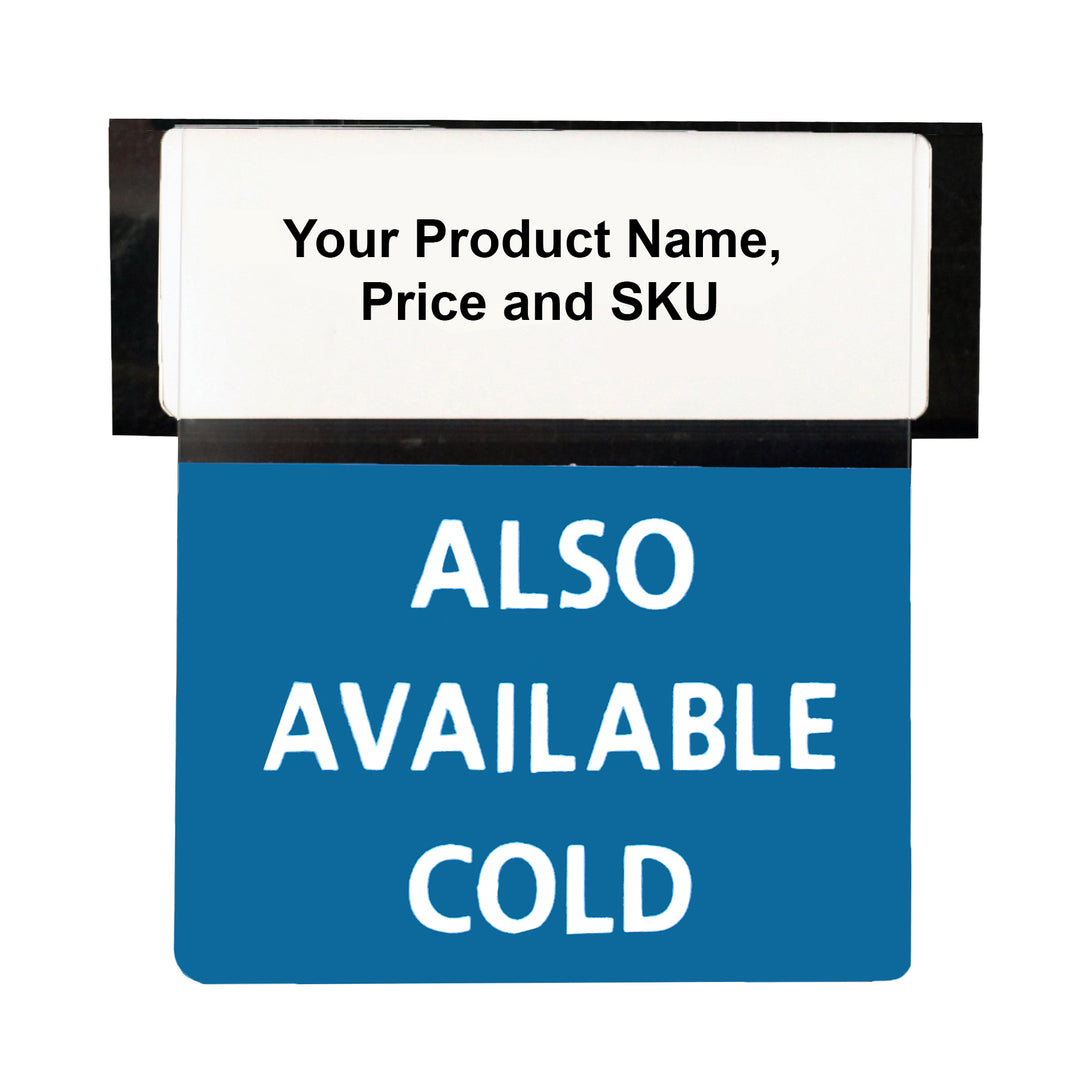 Also Available Cold Reusable Promo Tags - image 1
