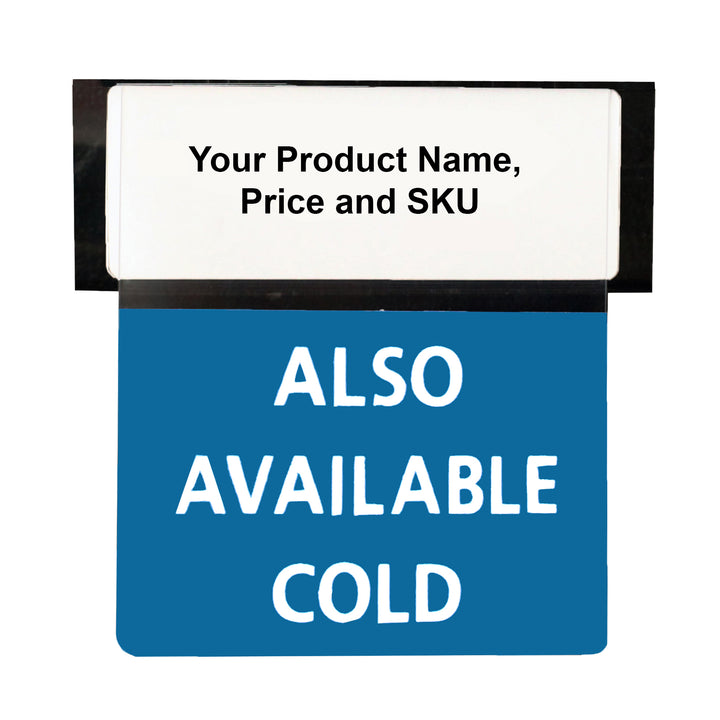 Also Available Cold Reusable Promo Tags - image 1