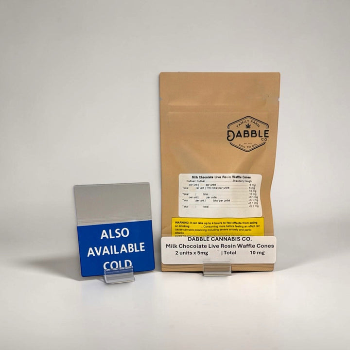 Also Available Cold Reusable Promo Tags