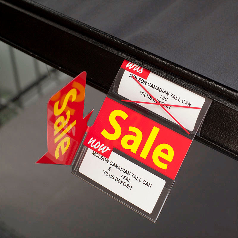 Double Sale Reusable Promo Tags 3" With Arrows
