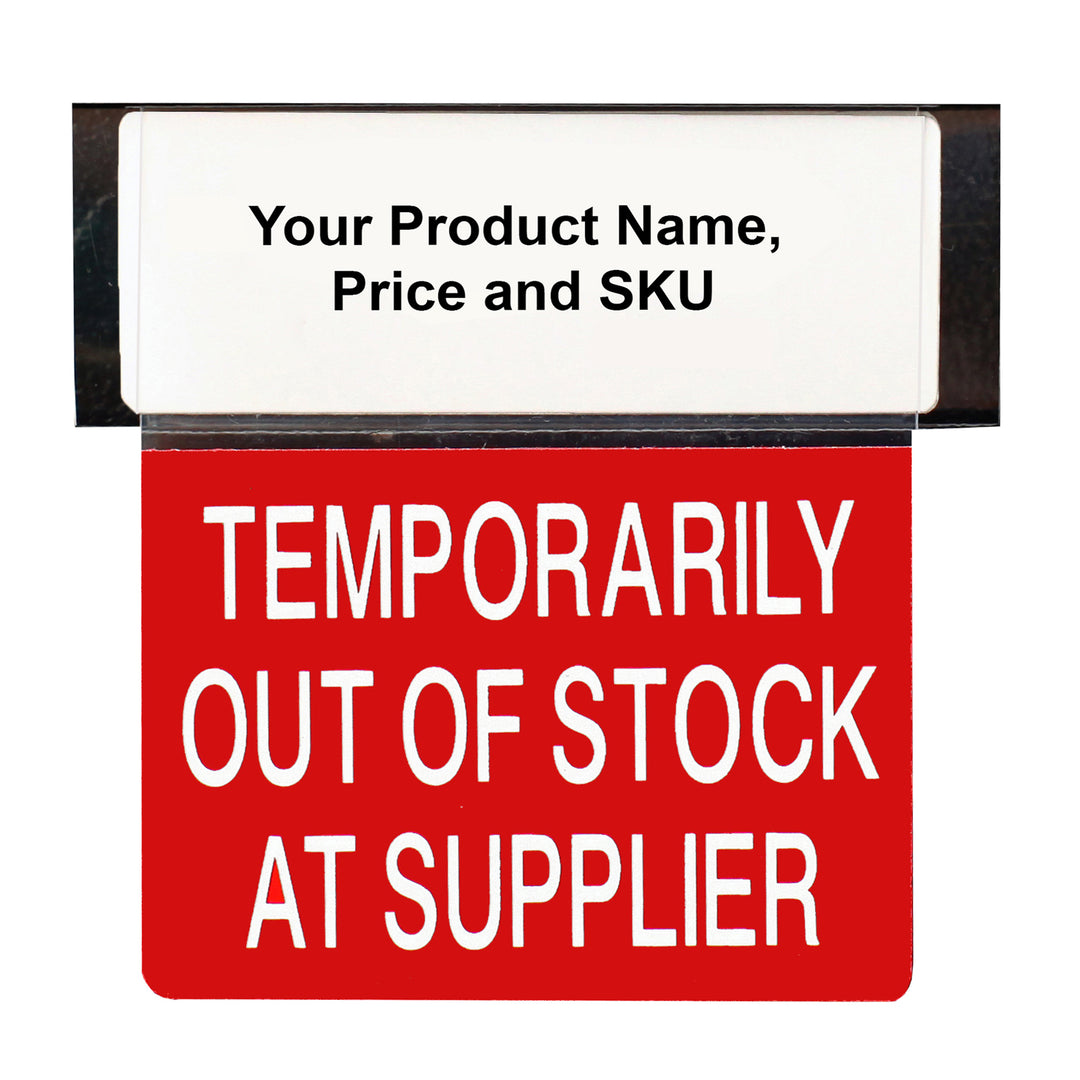 Temporarily Out of Stock at Supplier Reusable Promo Tags - image 1