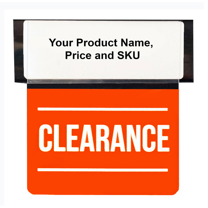 Clearance Reusable Promo Tags