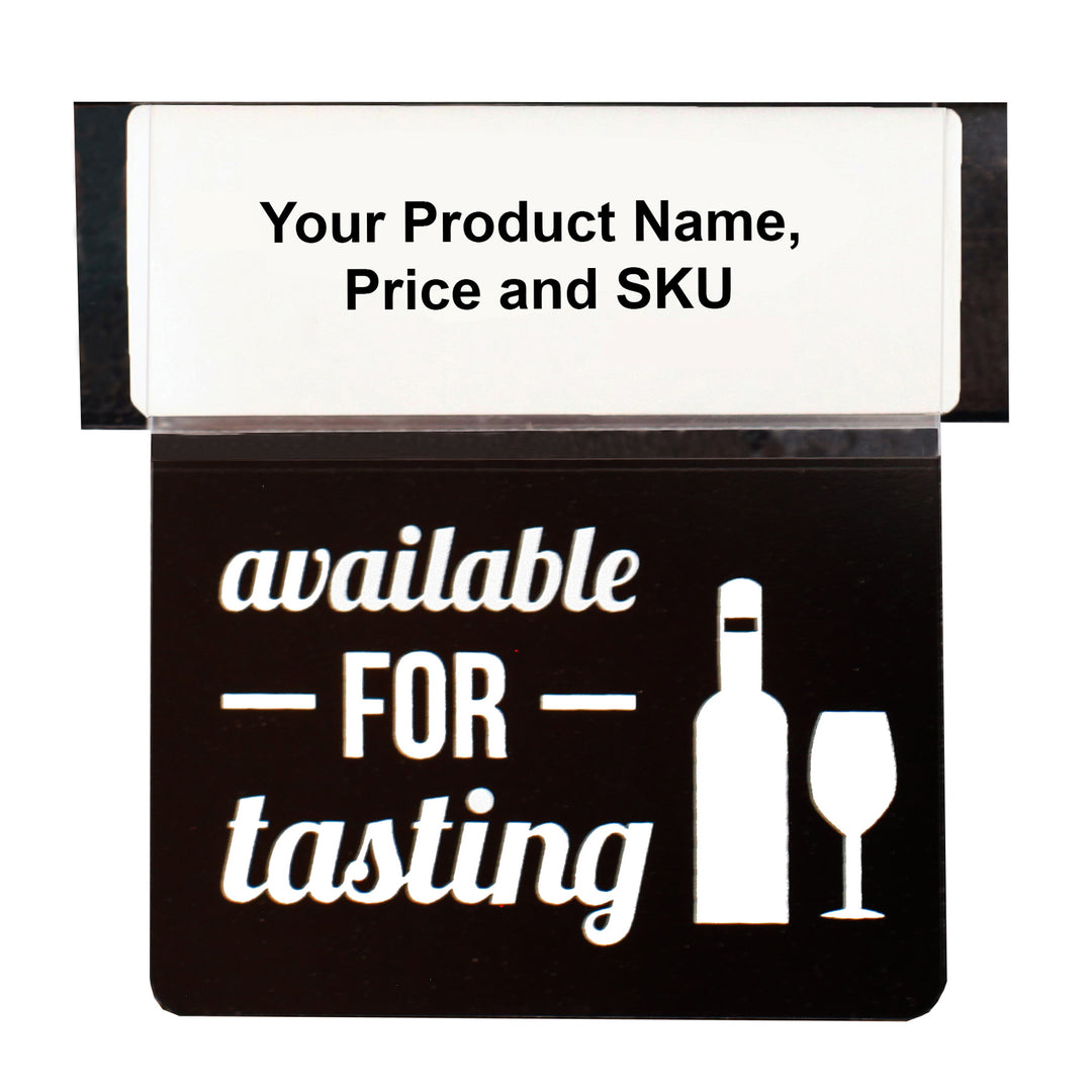 Available For Tasting Reusable Promo Tags - image 1