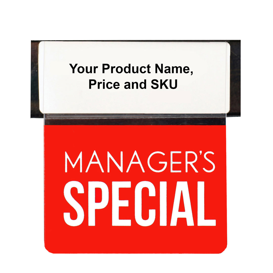 Manager's Special Reusable Promo Tags - image 1