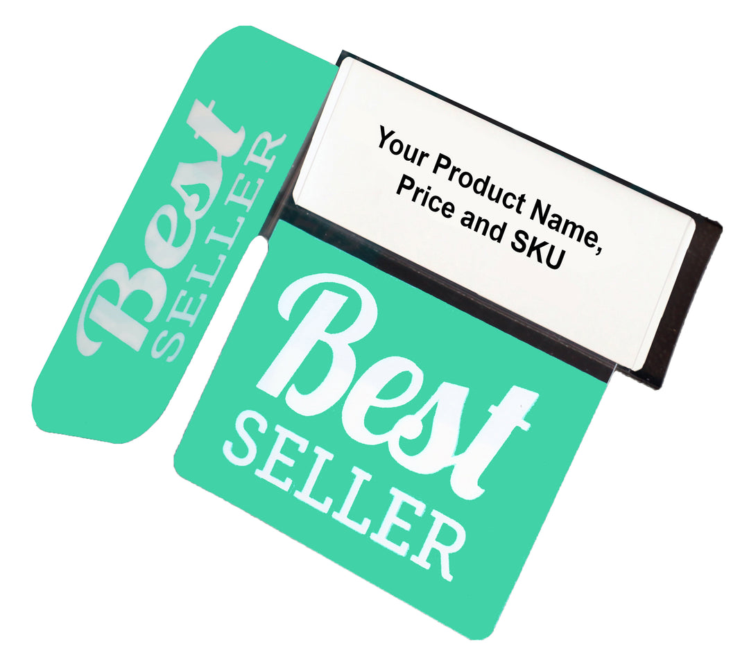 Best Seller with Right Angle Reusable Promo Tags - image 1