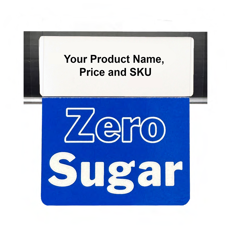 Zero Sugar Reusable Promo Tags - image 1