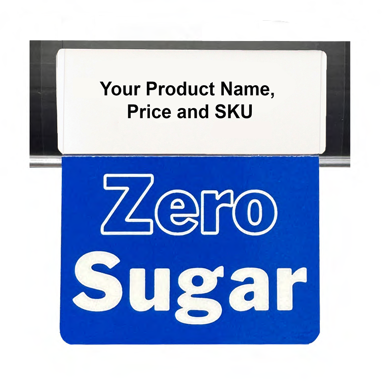 Zero Sugar Reusable Promo Tags